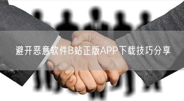 避开恶意软件B站正版APP下载技巧分享
